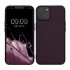 Θήκη Kwmobile για Apple iPhone 14, Σκούρο Μωβ, Σιλικόνη, KWM000022RV005C