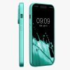 Θήκη Kwmobile για Apple iPhone 14 Pro, Πράσινη, Σιλικόνη, KWM000022RW002C