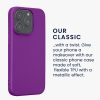Θήκη Kwmobile για Apple iPhone 14 Pro, Μωβ, Σιλικόνη, KWM000022RW004C