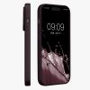 Θήκη Kwmobile για Apple iPhone 14 Pro, Σκούρο Μωβ, Σιλικόνη, KWM000022RW005C