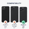 Θήκη Kwmobile για Apple iPhone 14 Pro, Σκούρο Μωβ, Σιλικόνη, KWM000022RW005C
