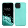 Θήκη Kwmobile για Apple iPhone 15, Πράσινη, Σιλικόνη, KWM000022RX002C