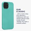 Θήκη Kwmobile για Apple iPhone 15, Πράσινη, Σιλικόνη, KWM000022RX002C