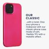 Θήκη Kwmobile για Apple iPhone 15, Ροζ, Σιλικόνη, KWM000022RX003C