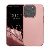 Θήκη Kwmobile για Apple iPhone 15 Pro, Ροζ, Σιλικόνη, KWM000022RY001C