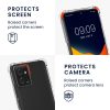 Θήκη Kwmobile με κορδόνι για Motorola ThinkPhone, διαφανής/μαύρη, σιλικόνη, KWM000022RZ001C
