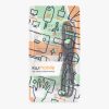 Θήκη Kwmobile με κορδόνι για Motorola ThinkPhone, διαφανής/μαύρη, σιλικόνη, KWM000022RZ001C