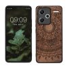 Θήκη Kwmobile για Xiaomi Redmi Note 13 Pro Plus 5G, Καφέ, Ξύλο/Σιλικόνη, KWM000020KL003C