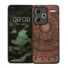 Θήκη Kwmobile για Xiaomi Redmi Note 13 Pro Plus 5G, Καφέ, Ξύλο/Σιλικόνη, KWM000020KL003C