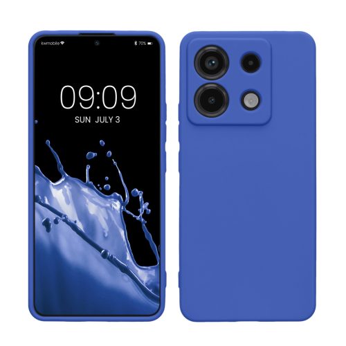 Θήκη Kwmobile για Xiaomi Redmi Note 13 Pro 5G, Μπλε, Σιλικόνη, KWM000020LD010C