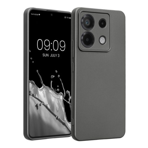 Θήκη Kwmobile για Xiaomi Redmi Note 13 Pro 5G, Γκρι, Σιλικόνη, KWM000020LE005C