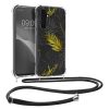 Θήκη Kwmobile με κορδόνι για Samsung Galaxy A35, Πολύχρωμη, Σιλικόνη, KWM000021RM002C