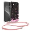 Θήκη Kwmobile με κορδόνι για Samsung Galaxy S23 FE, Πολύχρωμη, Σιλικόνη, KWM000021RO001C