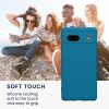 Θήκη Kwmobile για Google Pixel 7a, Μπλε, Σιλικόνη, KWM000019YF027C