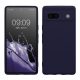 Θήκη Kwmobile για Google Pixel 7a, Σκούρο μπλε, Σιλικόνη, KWM000019YF028C
