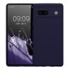 Θήκη Kwmobile για Google Pixel 7a, Σκούρο μπλε, Σιλικόνη, KWM000019YF028C