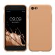 Θήκη Kwmobile για Apple iPhone SE (2022)/iPhone SE (2020)/iPhone 8, Κρεμ, Σιλικόνη, KWM0000083F052C