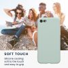 Θήκη Kwmobile για Apple iPhone SE (2022)/iPhone SE (2020)/iPhone 8, Ανοιχτό πράσινο, Σιλικόνη, KWM0000083F053C