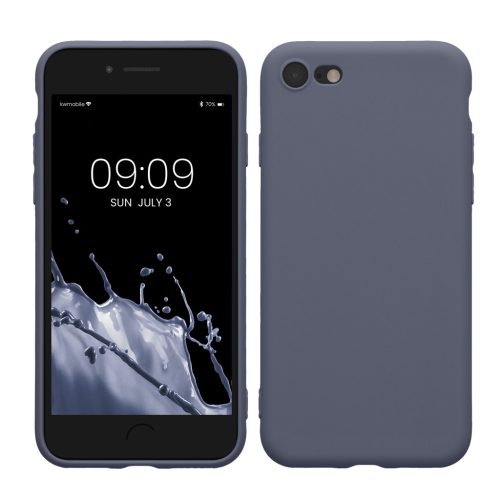 Θήκη Kwmobile για Apple iPhone SE (2022)/iPhone SE (2020)/iPhone 8, Γκρι, Σιλικόνη, KWM0000083F056C