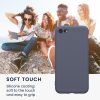 Θήκη Kwmobile για Apple iPhone SE (2022)/iPhone SE (2020)/iPhone 8, Γκρι, Σιλικόνη, KWM0000083F056C