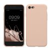 Θήκη Kwmobile για Apple iPhone SE (2022)/iPhone SE (2020)/iPhone 8, Κρεμ, Σιλικόνη, KWM0000083F057C
