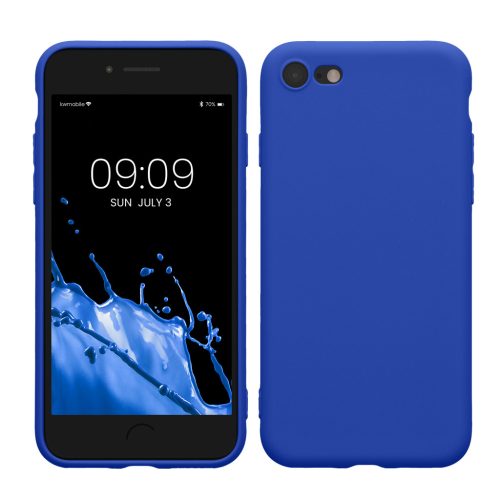 Θήκη Kwmobile για Apple iPhone SE (2022)/iPhone SE (2020)/iPhone 8, Μπλε, Σιλικόνη, KWM0000083F059C