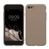 Θήκη Kwmobile για Apple iPhone SE (2022)/iPhone SE (2020)/iPhone 8, Μπεζ, Σιλικόνη, KWM0000083F060C