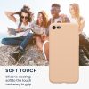Θήκη Kwmobile για Apple iPhone SE (2022)/iPhone SE (2020)/iPhone 8, Κρεμ, Σιλικόνη, KWM0000083F062C