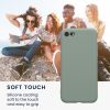 Θήκη Kwmobile για Apple iPhone SE (2022)/iPhone SE (2020)/iPhone 8, Πράσινη, Σιλικόνη, KWM0000083F063C