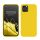 Θήκη Kwmobile για Apple iPhone 12/iPhone 12 Pro, Κίτρινη, Σιλικόνη, KWM0000129A055C