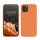 Θήκη Kwmobile για Apple iPhone 12/iPhone 12 Pro, Πορτοκαλί, Σιλικόνη, KWM0000129A056C