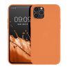 Θήκη Kwmobile για Apple iPhone 12/iPhone 12 Pro, Πορτοκαλί, Σιλικόνη, KWM0000129A056C
