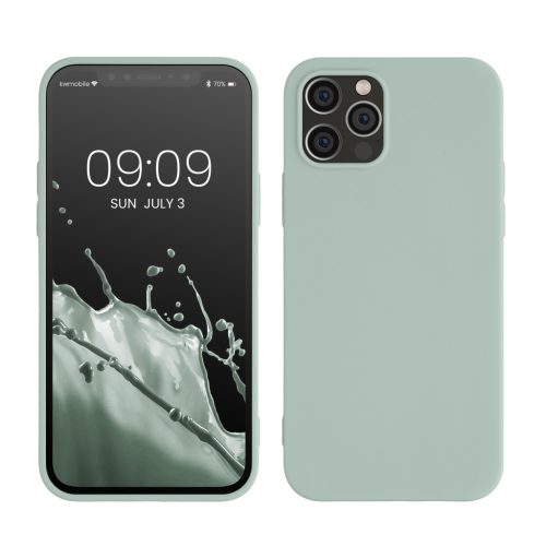 Θήκη Kwmobile για Apple iPhone 12/iPhone 12 Pro, Πράσινη, Σιλικόνη, KWM0000129A059C