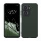 Θήκη Kwmobile για Asus Zenfone 10/Zenfone 9, Σκούρο πράσινο, Σιλικόνη, KWM0000171G008C