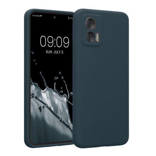 Θήκη Kwmobile για Motorola Edge 30 Neo, Σκούρο Πράσινο, Σιλικόνη, KWM000018PE011C