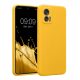 Θήκη Kwmobile για Motorola Edge 30 Neo, Κίτρινη, Σιλικόνη, KWM000018PE012C