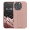 Θήκη Kwmobile για Apple iPhone 15 Pro, Ανοιχτό ροζ, Σιλικόνη, KWM000020EK004C