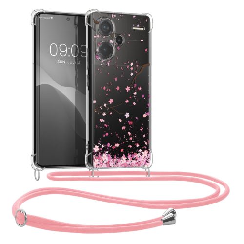 Θήκη Kwmobile με κορδόνι για Xiaomi Redmi Note 13 Pro Plus 5G, Πολύχρωμη, Σιλικόνη, KWM000020OG001C