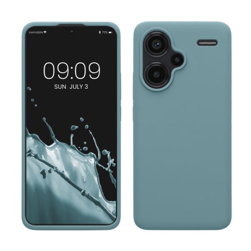 Θήκη Kwmobile για Xiaomi Redmi Note 13 Pro Plus 5G, Πράσινη, Σιλικόνη, KWM000020KH007C