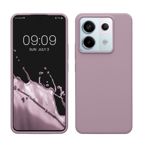 Θήκη Kwmobile για Xiaomi Redmi Note 13 Pro 5G, Μωβ, Σιλικόνη, KWM000020LF008C