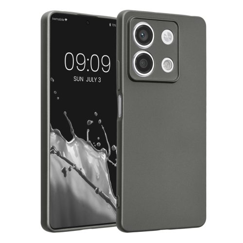 Θήκη Kwmobile για Xiaomi Redmi Note 13, Γκρι, Σιλικόνη, KWM000020LL005C