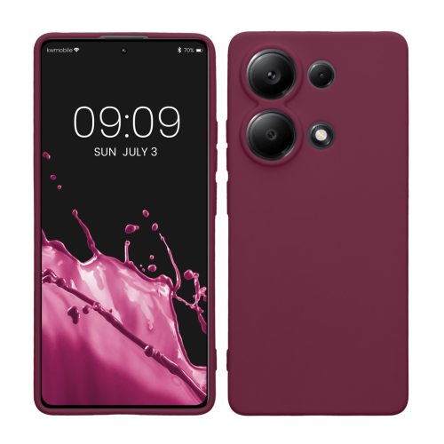 Θήκη Kwmobile για Xiaomi Redmi Note 13 Pro, Μωβ, Σιλικόνη, KWM000020LY006C