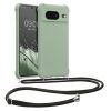 Θήκη Kwmobile με κορδόνι για Google Pixel 8, ανοιχτό πράσινο, σιλικόνη, KWM0000208T005C
