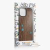 Θήκη Kwmobile για Apple iPhone 15, Καφέ, Ξύλο/Σιλικόνη, KWM000020EG003C