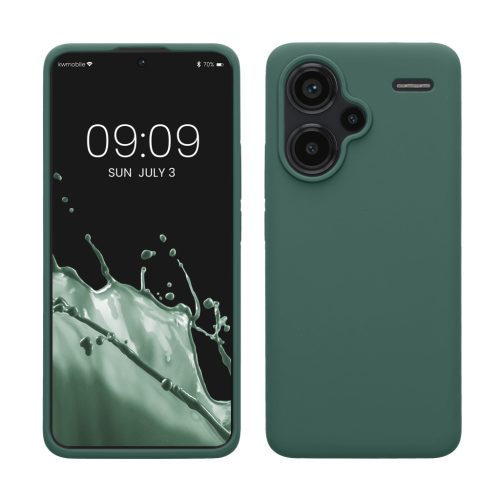 Θήκη Kwmobile για Xiaomi Redmi Note 13 Pro Plus 5G, Πράσινη, Σιλικόνη, KWM000020KH012C
