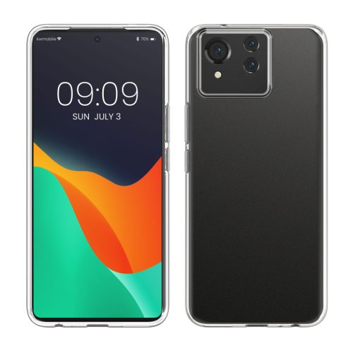 Θήκη Kwmobile για Asus Zenfone 11 Ultra, Διαφανής, Σιλικόνη, KWM000022SD001C