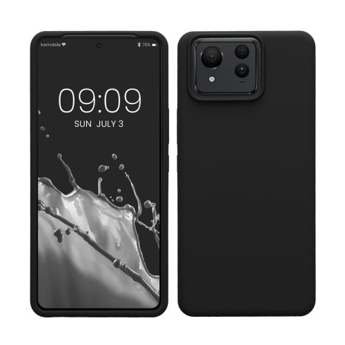 Θήκη Kwmobile για Asus Zenfone 11 Ultra, Μαύρη, Σιλικόνη, KWM000022SF001C
