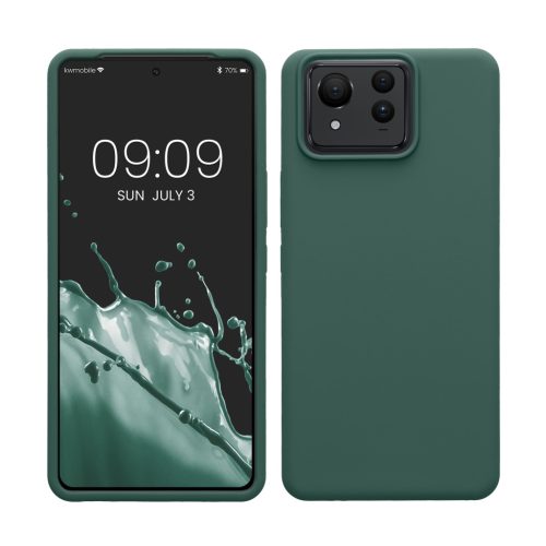 Θήκη Kwmobile για Asus Zenfone 11 Ultra, Πράσινη, Σιλικόνη, KWM000022SF004C
