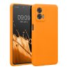 Θήκη Kwmobile για Motorola Moto G73, Πορτοκαλί, Σιλικόνη, KWM000018HA006C