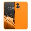 Θήκη Kwmobile για Motorola Moto G73, Πορτοκαλί, Σιλικόνη, KWM000018HA006C